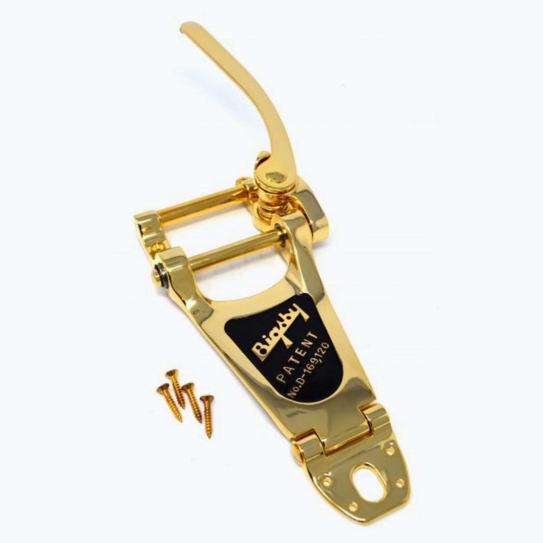 PRODUCT DETAILS All Parts TP-3670-L02 Bigsby B7 ギター用 トレモロ ヴィブラート・テイルピース レフティ用 ソリッドボディ・シン・アーチトップ用 ゴールド【商品仕様】・ ブランド：All Parts (Bigsby)・ 型番：TP-3670-L02 (Bigsby B7)・ 品目：トレモロ・ヴィブラート・テイルピース・ 向き：左利き用（レフティ）・ 対応モデル：ソリッドボディ、薄型のアーチトップ・ギター・ テンションバー：あり・ カラー：ゴールド・ 製造国：アメリカ合衆国【特徴】・ ソリッドボディギターや薄いアーチトップギターに対応した、Bigsby B7タイプのヴィブラート・テイルピースです。・ テンションバーを搭載しており、ブリッジに対する弦の角度と圧力を適切に保つ設計です。・ 左利き（レフティ）仕様のギターに適合するゴールドカラーのモデルです。【ご注意】・ 取り付けには加工・配線作業が必要な場合があります。お手持ちの楽器との適合（弦数・サイズ・取付穴位置）をご確認のうえご注文ください。・ アクティブタイプのピックアップは9V電池が必要です（電池は付属しない場合があります）。 ■ 商品について 海外輸入品（説明書は英語表記の場合あり） ■ ご注意 ・掲載画像は実物に近い色味になるよう調整しておりますが、ご利用の環境により差異が生じる場合があります。・複数店舗で在庫を共有しているため、ご注文後に在庫切れとなる場合がございます。 ■ 納期について お届けの目安を必ずご確認ください。 海外正規ルート仕入れ品 海外ブランド ▼ 海外正規ブランド店 正規代理店 ▼ 当 店 ※本商品は並行輸入品です 製造元は正規品と同一のブランド・メーカーです。当店では海外正規ルートより仕入れた商品を取り扱っております。流通ルートが異なるのみで、商品自体に違いはございません。 ── 当店の商品について ── 正規品のみ取り扱い 海外正規店・正規代理店から商品を直接仕入れ、国内に輸入して販売しております。 日本未入荷・海外限定モデルも多数 日本未入荷・海外限定モデルも多数取り扱っております。サイズ・カラー違いや海外限定で販売された製品など、日本では手に入りにくいアイテムをお届けいたします。 お求めやすい価格の理由 海外市場での価格差や流通ルートの違いにより、国内販売価格よりお求めやすくなっております。品質はそのままに、よりお手頃な価格でお届けいたします。 安心保証 ご使用前に万が一、製品に不具合がございました場合は、交換または商品代金のご返金にて対応させていただきます。商品到着後5日以内にご連絡ください。 ご注意 海外からの輸入品となります。海外輸送のため、外箱に軽微なスレ等がある場合がございますが、商品本体には影響ございません。 ※在庫状況は仕入先の在庫情報をもとに出来る限り正確に表示しておりますが、取寄せ商品のため、タイミングによりご注文後に欠品・キャンセルとなる場合がございます。 お探しの商品がございましたら、お気軽にご相談ください。