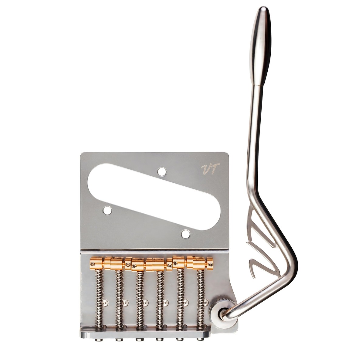 PRODUCT DETAILS Vega-Trem VT2ND ギター用 トレモロブリッジ テレキャスター対応 71mmピッチ【商品仕様】・ ブランド：Vega-Trem・ 型番：VT2ND (Teletrem Classic)・ 品目：トレモロブリッジ・ 対応モデル：テレキャスター（弦穴からブリッジピックアップ上部ネジまで71mm間隔のモデル）・ 特徴：各弦独立サドル、調整可能スプリングテンション・ 付属品：トレモロブリッジ本体（フルクラム含む）、トレモロアーム（ロゴ入り）、ネジ、トレモロスプリング、六角レンチ【特徴】・ ギター本体に大きな加工を施すことなく、標準的なテレキャスターにトレモロ機能を後付けすることが可能です。・ 各弦が独立して調整可能なサドル設計により、正確なイントネーション設定が行えます。・ スプリングテンションの調整により、演奏スタイルに合わせてトレモロアクションの重さを変更可能です。・ 構造上の摩擦を抑えることで、スムーズな操作感とチューニングの安定性を両立しています。【ご注意】・ 取り付けには加工・配線作業が必要な場合があります。お手持ちの楽器との適合（弦数・サイズ・取付穴位置）をご確認のうえご注文ください。・ アクティブタイプのピックアップは9V電池が必要です（電池は付属しない場合があります）。 ■ 商品について 海外輸入品（説明書は英語表記の場合あり） ■ ご注意 ・掲載画像は実物に近い色味になるよう調整しておりますが、ご利用の環境により差異が生じる場合があります。・複数店舗で在庫を共有しているため、ご注文後に在庫切れとなる場合がございます。 ■ 納期について お届けの目安を必ずご確認ください。 海外正規ルート仕入れ品 海外ブランド ▼ 海外正規ブランド店 正規代理店 ▼ 当 店 ※本商品は並行輸入品です 製造元は正規品と同一のブランド・メーカーです。当店では海外正規ルートより仕入れた商品を取り扱っております。流通ルートが異なるのみで、商品自体に違いはございません。 ── 当店の商品について ── 正規品のみ取り扱い 海外正規店・正規代理店から商品を直接仕入れ、国内に輸入して販売しております。 日本未入荷・海外限定モデルも多数 日本未入荷・海外限定モデルも多数取り扱っております。サイズ・カラー違いや海外限定で販売された製品など、日本では手に入りにくいアイテムをお届けいたします。 お求めやすい価格の理由 海外市場での価格差や流通ルートの違いにより、国内販売価格よりお求めやすくなっております。品質はそのままに、よりお手頃な価格でお届けいたします。 安心保証 ご使用前に万が一、製品に不具合がございました場合は、交換または商品代金のご返金にて対応させていただきます。商品到着後5日以内にご連絡ください。 ご注意 海外からの輸入品となります。海外輸送のため、外箱に軽微なスレ等がある場合がございますが、商品本体には影響ございません。 ※在庫状況は仕入先の在庫情報をもとに出来る限り正確に表示しておりますが、取寄せ商品のため、タイミングによりご注文後に欠品・キャンセルとなる場合がございます。 お探しの商品がございましたら、お気軽にご相談ください。