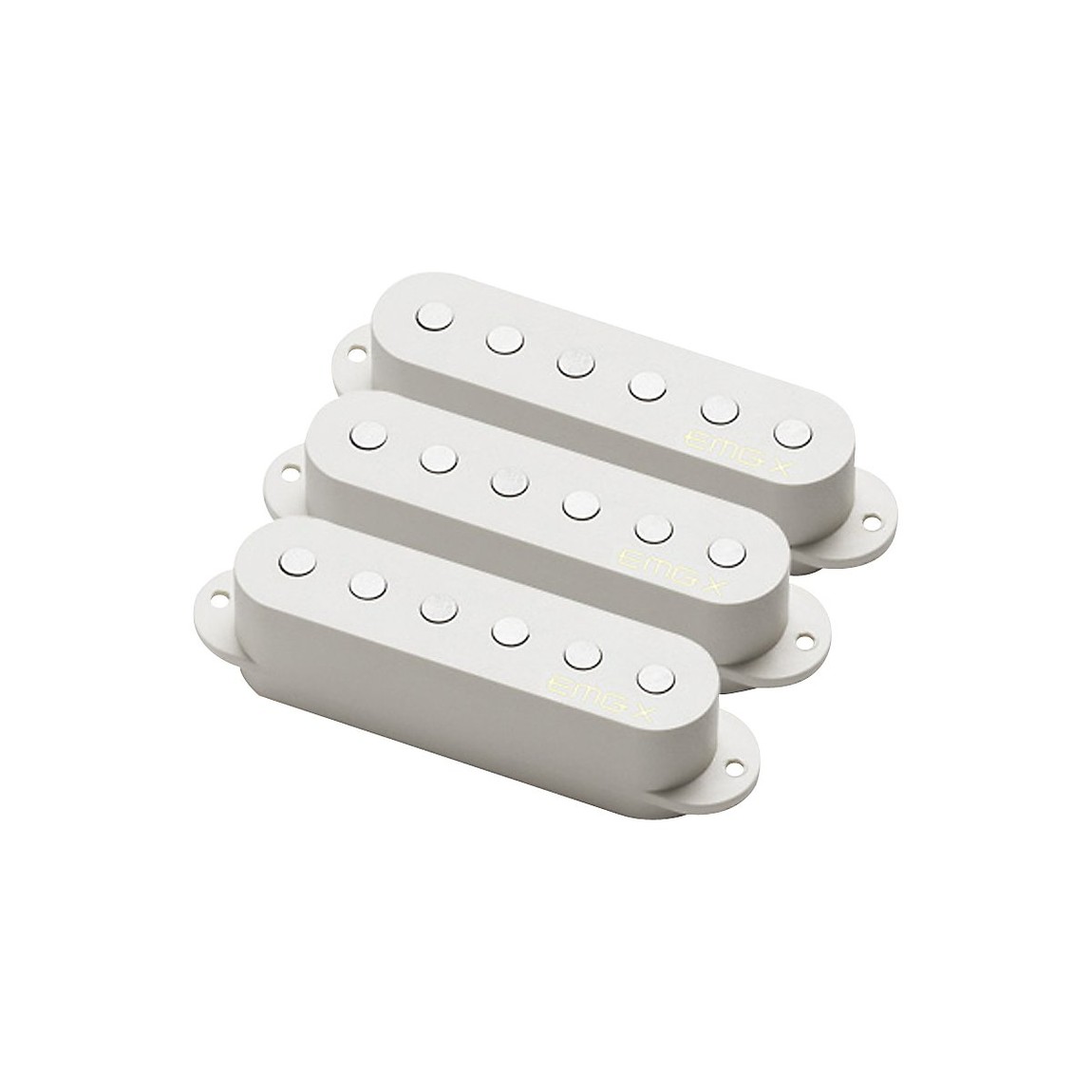 PRODUCT DETAILS EMG SAVX ギター用 ピックアップ シングルコイル セット ストラト等 アクティブ ホワイト【商品仕様】・ ブランド：EMG・ 型番：SAVX Set・ 品目：ギター用ピックアップ・ セット内容：3個セット・ 形状：シングルコイル・ マグネット：アルニコV（フラット・ポールピース）・ アクティブ/パッシブ：アクティブ・ 対応モデル：ストラトキャスター等、指板Rが平らな楽器・ カラー：ホワイト・ 付属品：ソルダーレス（はんだ付け不要）配線キット【特徴】・ フラットなアルニコVポールピースを採用し、指板R（ラジアス）が緩やかな現代の楽器に合わせて設計されています。・ Xシリーズ・プリアンプの搭載により、アクティブの低ノイズ性はそのままに、パッシブに近いダイナミックなレスポンスを備えています。・ はんだ付け作業が不要なEMG独自のソルダーレス・システムにより、パーツの交換・接続をスムーズに行えます。【ご注意】・ 取り付けには加工・配線作業が必要な場合があります。お手持ちの楽器との適合（弦数・サイズ・取付穴位置）をご確認のうえご注文ください。・ アクティブタイプのピックアップは9V電池が必要です（電池は付属しない場合があります）。 ■ 商品について 海外輸入品（説明書は英語表記の場合あり） ■ ご注意 ・掲載画像は実物に近い色味になるよう調整しておりますが、ご利用の環境により差異が生じる場合があります。・複数店舗で在庫を共有しているため、ご注文後に在庫切れとなる場合がございます。 ■ 納期について お届けの目安を必ずご確認ください。 海外正規ルート仕入れ品 海外ブランド ▼ 海外正規ブランド店 正規代理店 ▼ 当 店 ※本商品は並行輸入品です 製造元は正規品と同一のブランド・メーカーです。当店では海外正規ルートより仕入れた商品を取り扱っております。流通ルートが異なるのみで、商品自体に違いはございません。 ── 当店の商品について ── 正規品のみ取り扱い 海外正規店・正規代理店から商品を直接仕入れ、国内に輸入して販売しております。 日本未入荷・海外限定モデルも多数 日本未入荷・海外限定モデルも多数取り扱っております。サイズ・カラー違いや海外限定で販売された製品など、日本では手に入りにくいアイテムをお届けいたします。 お求めやすい価格の理由 海外市場での価格差や流通ルートの違いにより、国内販売価格よりお求めやすくなっております。品質はそのままに、よりお手頃な価格でお届けいたします。 安心保証 ご使用前に万が一、製品に不具合がございました場合は、交換または商品代金のご返金にて対応させていただきます。商品到着後5日以内にご連絡ください。 ご注意 海外からの輸入品となります。海外輸送のため、外箱に軽微なスレ等がある場合がございますが、商品本体には影響ございません。 ※在庫状況は仕入先の在庫情報をもとに出来る限り正確に表示しておりますが、取寄せ商品のため、タイミングによりご注文後に欠品・キャンセルとなる場合がございます。 お探しの商品がございましたら、お気軽にご相談ください。