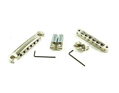 PRODUCT DETAILS TonePros TP6-N T1ZSN ギター用 ブリッジ テールピース セット チューン-O-マチック ニッケル【商品仕様】・ ブランド：TonePros・ 型番：TP6-N / T1ZSN・ 品目：ブリッジ・テールピースセット・ 形状：チューン-O-マチック (Standard Tune-O-Matic)・ カラー：ニッケル【特徴】・ ブリッジ（TP6-N）とテールピース（T1ZSN）のセットパッケージです。・ 独自のシステムによりパーツをスタッドにロックすることが可能で、弦交換時の脱落防止と弦振動の伝達効率向上を実現しています。・ 標準的なチューン-O-マチック仕様のギターに対応する交換用パーツです。【ご注意】・ 取り付けには加工・配線作業が必要な場合があります。お手持ちの楽器との適合（弦数・サイズ・取付穴位置）をご確認のうえご注文ください。・ アクティブタイプのピックアップは9V電池が必要です（電池は付属しない場合があります）。 ■ 商品について 海外輸入品（説明書は英語表記の場合あり） ■ ご注意 ・掲載画像は実物に近い色味になるよう調整しておりますが、ご利用の環境により差異が生じる場合があります。・複数店舗で在庫を共有しているため、ご注文後に在庫切れとなる場合がございます。 ■ 納期について お届けの目安を必ずご確認ください。 海外正規ルート仕入れ品 海外ブランド ▼ 海外正規ブランド店 正規代理店 ▼ 当 店 ※本商品は並行輸入品です 製造元は正規品と同一のブランド・メーカーです。当店では海外正規ルートより仕入れた商品を取り扱っております。流通ルートが異なるのみで、商品自体に違いはございません。 ── 当店の商品について ── 正規品のみ取り扱い 海外正規店・正規代理店から商品を直接仕入れ、国内に輸入して販売しております。 日本未入荷・海外限定モデルも多数 日本未入荷・海外限定モデルも多数取り扱っております。サイズ・カラー違いや海外限定で販売された製品など、日本では手に入りにくいアイテムをお届けいたします。 お求めやすい価格の理由 海外市場での価格差や流通ルートの違いにより、国内販売価格よりお求めやすくなっております。品質はそのままに、よりお手頃な価格でお届けいたします。 安心保証 ご使用前に万が一、製品に不具合がございました場合は、交換または商品代金のご返金にて対応させていただきます。商品到着後5日以内にご連絡ください。 ご注意 海外からの輸入品となります。海外輸送のため、外箱に軽微なスレ等がある場合がございますが、商品本体には影響ございません。 ※在庫状況は仕入先の在庫情報をもとに出来る限り正確に表示しておりますが、取寄せ商品のため、タイミングによりご注文後に欠品・キャンセルとなる場合がございます。 お探しの商品がございましたら、お気軽にご相談ください。