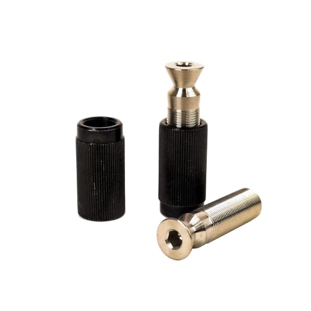 PRODUCT DETAILS FU-Tone Titanium Bridge Posts ギター用 ブリッジポスト チタン シルバー/クローム【商品仕様】・ ブランド：FU-Tone・ 型番：Titanium Bridge Posts・ 品目：ギター用ブリッジポスト・ 素材：チタン・ カラー：シルバー/クローム【特徴】・ 強度と軽量性を兼ね備えたチタン素材を採用したブリッジポストです。・ パーツの細部まで精密な設計が施されており、楽器のサウンド伝達をサポートします。【ご注意】・ 取り付けには加工・配線作業が必要な場合があります。お手持ちの楽器との適合（弦数・サイズ・取付穴位置）をご確認のうえご注文ください。・ アクティブタイプのピックアップは9V電池が必要です（電池は付属しない場合があります）。 ■ 商品について 海外輸入品（説明書は英語表記の場合あり） ■ ご注意 ・掲載画像は実物に近い色味になるよう調整しておりますが、ご利用の環境により差異が生じる場合があります。・複数店舗で在庫を共有しているため、ご注文後に在庫切れとなる場合がございます。 ■ 納期について お届けの目安を必ずご確認ください。 海外正規ルート仕入れ品 海外ブランド ▼ 海外正規ブランド店 正規代理店 ▼ 当 店 ※本商品は並行輸入品です 製造元は正規品と同一のブランド・メーカーです。当店では海外正規ルートより仕入れた商品を取り扱っております。流通ルートが異なるのみで、商品自体に違いはございません。 ── 当店の商品について ── 正規品のみ取り扱い 海外正規店・正規代理店から商品を直接仕入れ、国内に輸入して販売しております。 日本未入荷・海外限定モデルも多数 日本未入荷・海外限定モデルも多数取り扱っております。サイズ・カラー違いや海外限定で販売された製品など、日本では手に入りにくいアイテムをお届けいたします。 お求めやすい価格の理由 海外市場での価格差や流通ルートの違いにより、国内販売価格よりお求めやすくなっております。品質はそのままに、よりお手頃な価格でお届けいたします。 安心保証 ご使用前に万が一、製品に不具合がございました場合は、交換または商品代金のご返金にて対応させていただきます。商品到着後5日以内にご連絡ください。 ご注意 海外からの輸入品となります。海外輸送のため、外箱に軽微なスレ等がある場合がございますが、商品本体には影響ございません。 ※在庫状況は仕入先の在庫情報をもとに出来る限り正確に表示しておりますが、取寄せ商品のため、タイミングによりご注文後に欠品・キャンセルとなる場合がございます。 お探しの商品がございましたら、お気軽にご相談ください。
