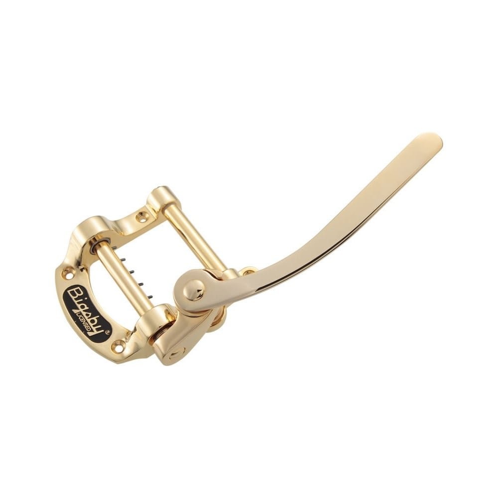 PRODUCT DETAILS Bigsby TP-3643-002 B50 ギター用 トレモロ テールピース フラットトップ用 ゴールド【商品仕様】・ ブランド：Bigsby (Allparts Licensed)・ 型番：B50 (TP-3643-002)・ 品目：トレモロ テールピース・ シリーズ：Lightning Series I・ 製造方法：ダイキャスト・ 素材：アルミニウム・ 重量：約290g (10.2 oz)・ 全長：約109.5mm (4 5/16インチ)・ 全幅：約96.8mm (3 13/16インチ)・ 対応モデル：フラットトップ エレキギター用・ カラー：ゴールド【特徴】・ フラットトップのエレキギター向けに設計されたBigsbyライセンスのB50ビブラート・テールピースです。・ ダイキャスト製法によるアルミニウム素材を採用しています。・ アームの調整には1/8インチの六角レンチと5/16インチのソケットレンチを使用します。【ご注意】・ 取り付けには加工・配線作業が必要な場合があります。お手持ちの楽器との適合（弦数・サイズ・取付穴位置）をご確認のうえご注文ください。・ アクティブタイプのピックアップは9V電池が必要です（電池は付属しない場合があります）。 ■ 商品について 海外輸入品（説明書は英語表記の場合あり） ■ ご注意 ・掲載画像は実物に近い色味になるよう調整しておりますが、ご利用の環境により差異が生じる場合があります。・複数店舗で在庫を共有しているため、ご注文後に在庫切れとなる場合がございます。 ■ 納期について お届けの目安を必ずご確認ください。 海外正規ルート仕入れ品 海外ブランド ▼ 海外正規ブランド店 正規代理店 ▼ 当 店 ※本商品は並行輸入品です 製造元は正規品と同一のブランド・メーカーです。当店では海外正規ルートより仕入れた商品を取り扱っております。流通ルートが異なるのみで、商品自体に違いはございません。 ── 当店の商品について ── 正規品のみ取り扱い 海外正規店・正規代理店から商品を直接仕入れ、国内に輸入して販売しております。 日本未入荷・海外限定モデルも多数 日本未入荷・海外限定モデルも多数取り扱っております。サイズ・カラー違いや海外限定で販売された製品など、日本では手に入りにくいアイテムをお届けいたします。 お求めやすい価格の理由 海外市場での価格差や流通ルートの違いにより、国内販売価格よりお求めやすくなっております。品質はそのままに、よりお手頃な価格でお届けいたします。 安心保証 ご使用前に万が一、製品に不具合がございました場合は、交換または商品代金のご返金にて対応させていただきます。商品到着後5日以内にご連絡ください。 ご注意 海外からの輸入品となります。海外輸送のため、外箱に軽微なスレ等がある場合がございますが、商品本体には影響ございません。 ※在庫状況は仕入先の在庫情報をもとに出来る限り正確に表示しておりますが、取寄せ商品のため、タイミングによりご注文後に欠品・キャンセルとなる場合がございます。 お探しの商品がございましたら、お気軽にご相談ください。