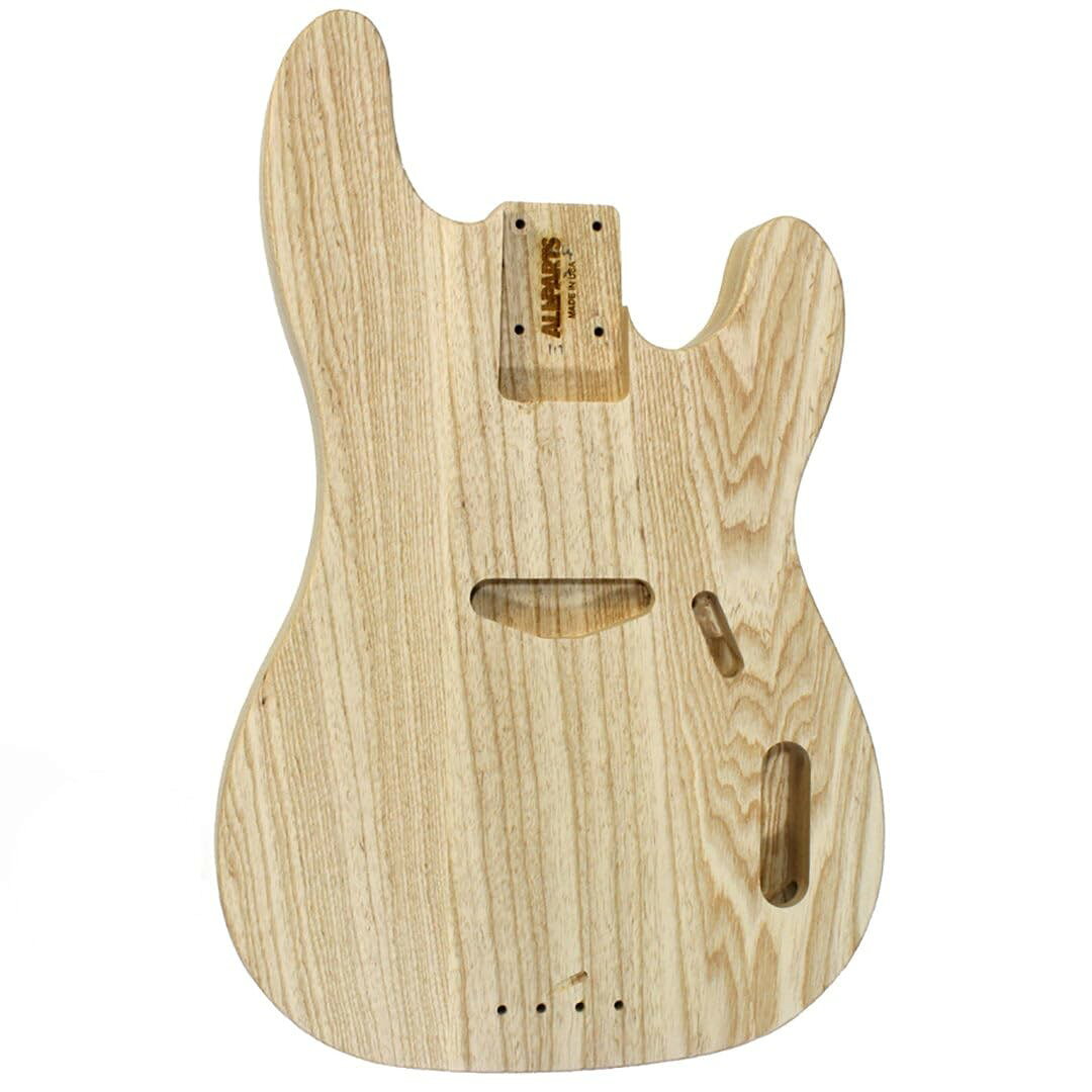 PRODUCT DETAILS TBBAO Ash Replacement Body ベース用 ボディ テレキャスターベース用 スワンプアッシュ 無塗装【商品仕様】・ ブランド：TBBAO・ 品目：ベース用ボディ・ 素材：スワンプアッシュ・ 対応モデル：テレキャスターベース・ 仕上げ：無塗装（サンディング済み）・ ルーティング：トラディショナル【特徴】・ スワンプアッシュ材を使用したテレキャスターベース用の交換用ボディです。・ 表面はサンディング加工済みの無塗装（アンフィニッシュ）状態で、好みの仕上げを施すことができます。・ 伝統的な（トラディショナル）ルーティングが施されています。【ご注意】・ 取り付けには加工・配線作業が必要な場合があります。お手持ちの楽器との適合（弦数・サイズ・取付穴位置）をご確認のうえご注文ください。・ アクティブタイプのピックアップは9V電池が必要です（電池は付属しない場合があります）。 ■ 商品について 海外輸入品（説明書は英語表記の場合あり） ■ ご注意 ・掲載画像は実物に近い色味になるよう調整しておりますが、ご利用の環境により差異が生じる場合があります。・複数店舗で在庫を共有しているため、ご注文後に在庫切れとなる場合がございます。 ■ 納期について お届けの目安を必ずご確認ください。 海外正規ルート仕入れ品 海外ブランド ▼ 海外正規ブランド店 正規代理店 ▼ 当 店 ※本商品は並行輸入品です 製造元は正規品と同一のブランド・メーカーです。当店では海外正規ルートより仕入れた商品を取り扱っております。流通ルートが異なるのみで、商品自体に違いはございません。 ── 当店の商品について ── 正規品のみ取り扱い 海外正規店・正規代理店から商品を直接仕入れ、国内に輸入して販売しております。 日本未入荷・海外限定モデルも多数 日本未入荷・海外限定モデルも多数取り扱っております。サイズ・カラー違いや海外限定で販売された製品など、日本では手に入りにくいアイテムをお届けいたします。 お求めやすい価格の理由 海外市場での価格差や流通ルートの違いにより、国内販売価格よりお求めやすくなっております。品質はそのままに、よりお手頃な価格でお届けいたします。 安心保証 ご使用前に万が一、製品に不具合がございました場合は、交換または商品代金のご返金にて対応させていただきます。商品到着後5日以内にご連絡ください。 ご注意 海外からの輸入品となります。海外輸送のため、外箱に軽微なスレ等がある場合がございますが、商品本体には影響ございません。 ※在庫状況は仕入先の在庫情報をもとに出来る限り正確に表示しておりますが、取寄せ商品のため、タイミングによりご注文後に欠品・キャンセルとなる場合がございます。 お探しの商品がございましたら、お気軽にご相談ください。