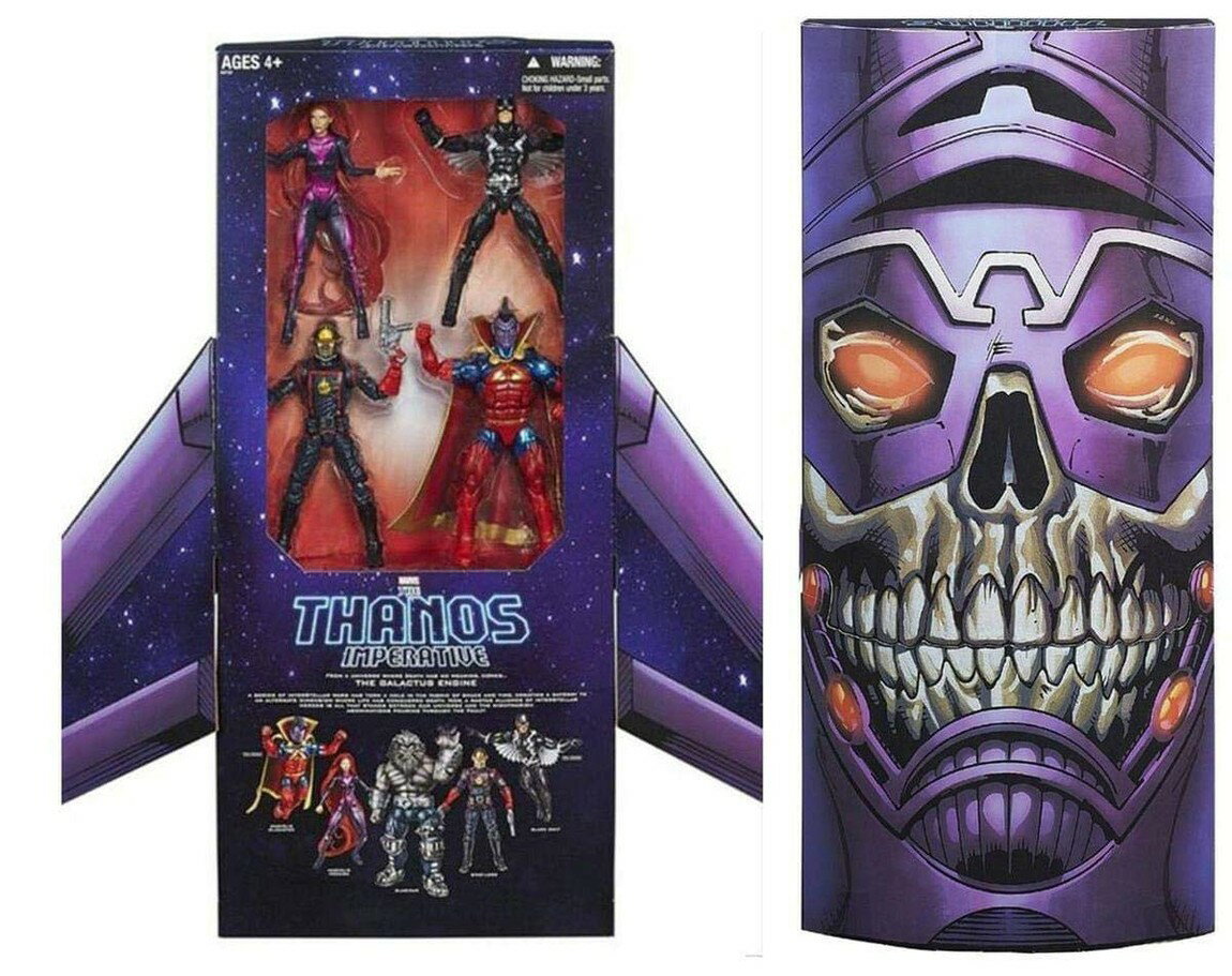 マーベル マーベルレジェンド The Thanos Imperative アクションフィギュア 5体セット SDCC限定 ブラック・ボルト スター・ロード ブラスター メデューサ グラディエーター