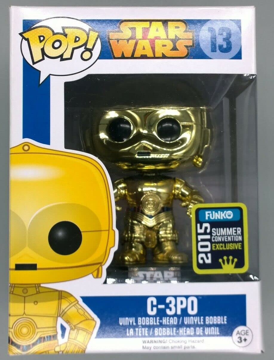 Funko Pop ビニール Star Wars メタリック C3PO 2015 Summer Convention 限定