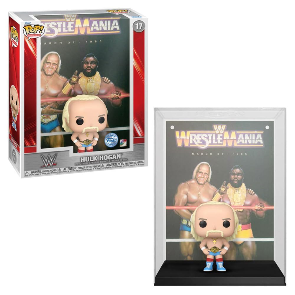 Funko POP! WWE Wrestlemania ビニールフィギュア Hulk Hogan #01
