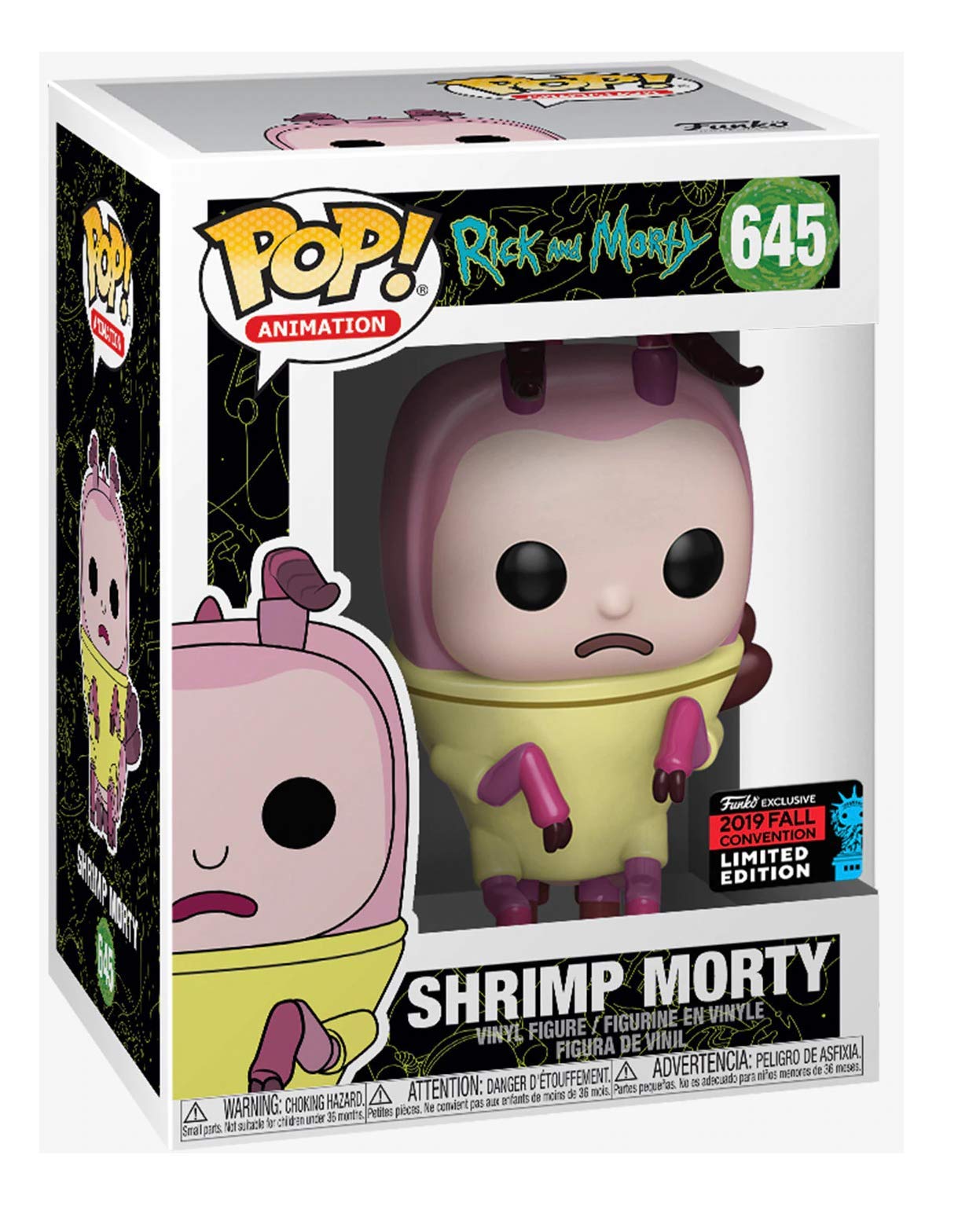 POP Funko Fall Convention 2019 Shrimp Morty 645