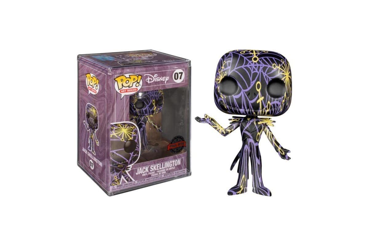Funko Pop! Art Series: Disney NBC Jack Skellington 限定ビニールフィギュア #07