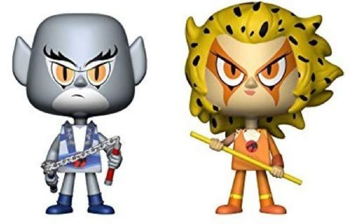 Funko Vynl: Thundercats Panthro and Cheetara コレクティブルビニールフィギュア