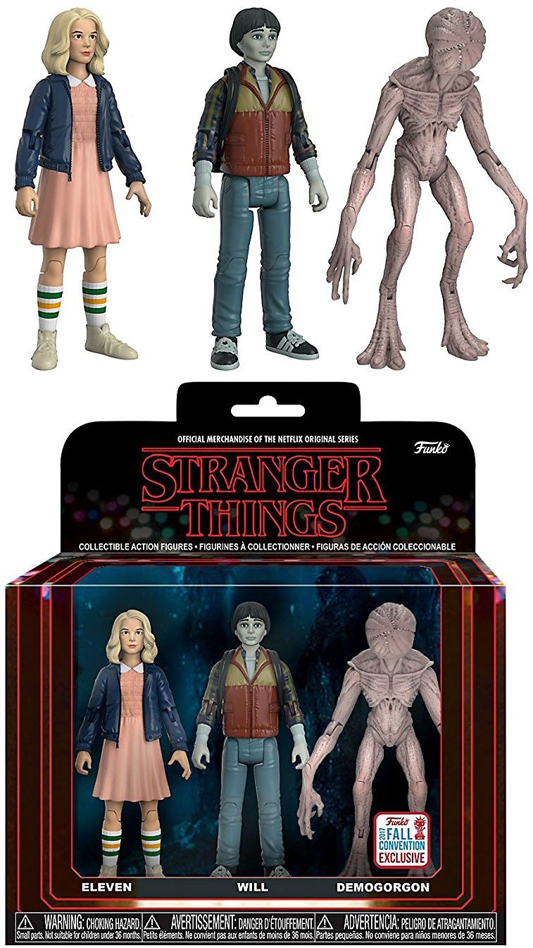 商品説明 商品の特徴・Stranger Thingsのキャラクター、Eleven、Will、Demogrorganの3体セット・Funkoスタイライズドアクションフィギュア・フィギュアの高さ：約9.5cm・ウィンドウディスプレイボックス入り...
