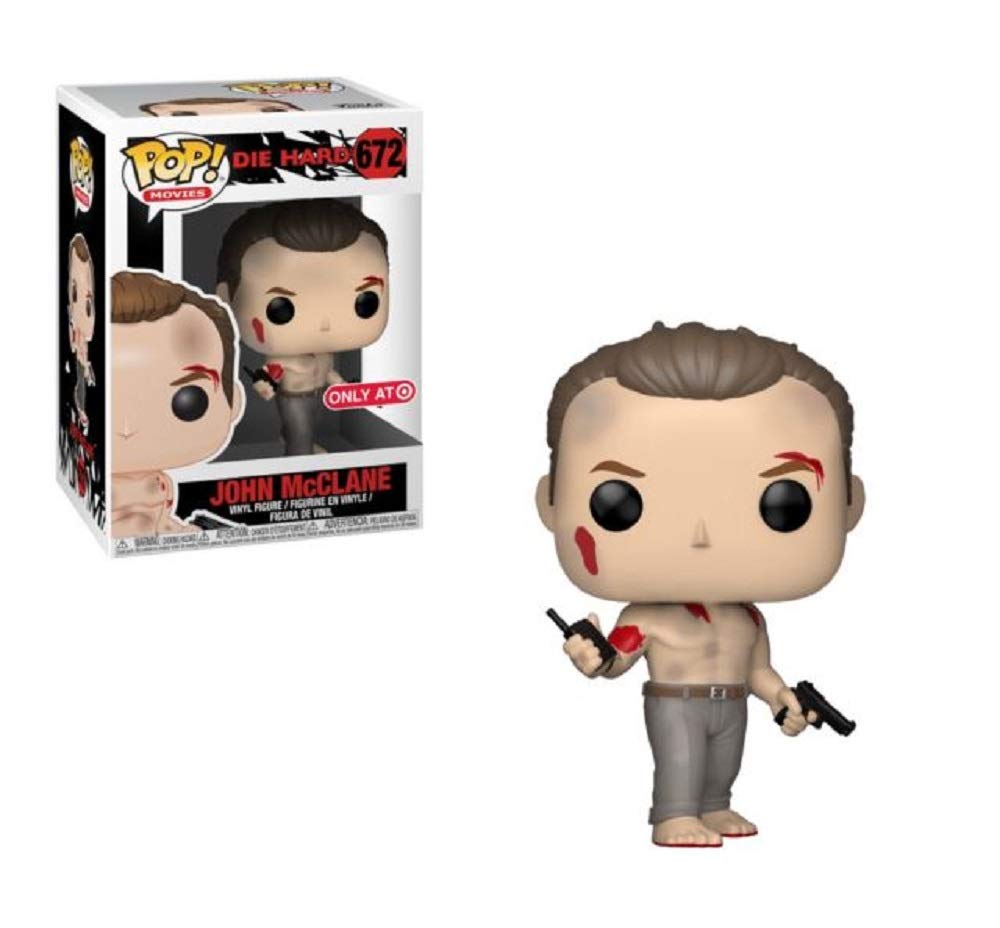 Funko Pop! Die Hard John McClane Shirtless 限定ビニールフィギュア 672