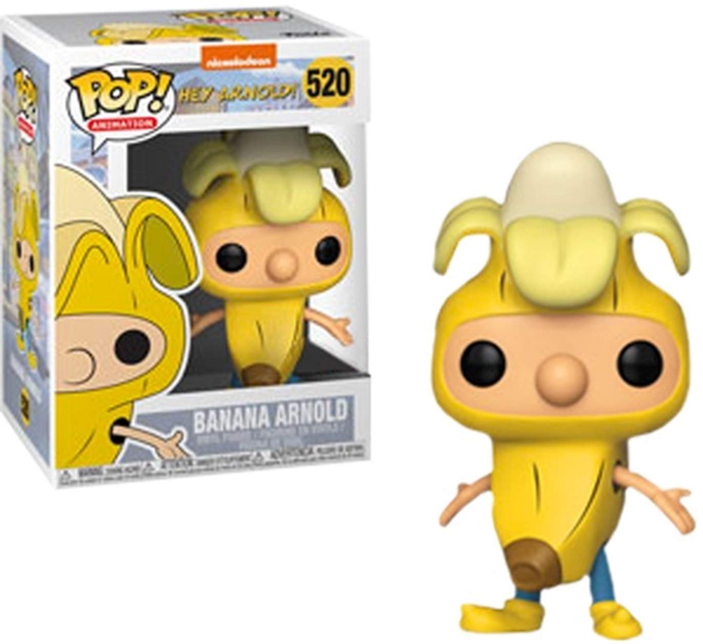 Funko Pop! 520 Hey Arnold! Banana Arnold 限定ビニールフィギュア