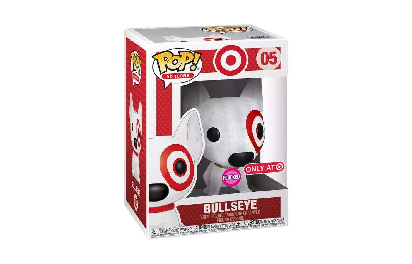 Funko POP! Ad Icons Target Dog Bullseye Flocked #5 SDCC 2019 限定 Debut
