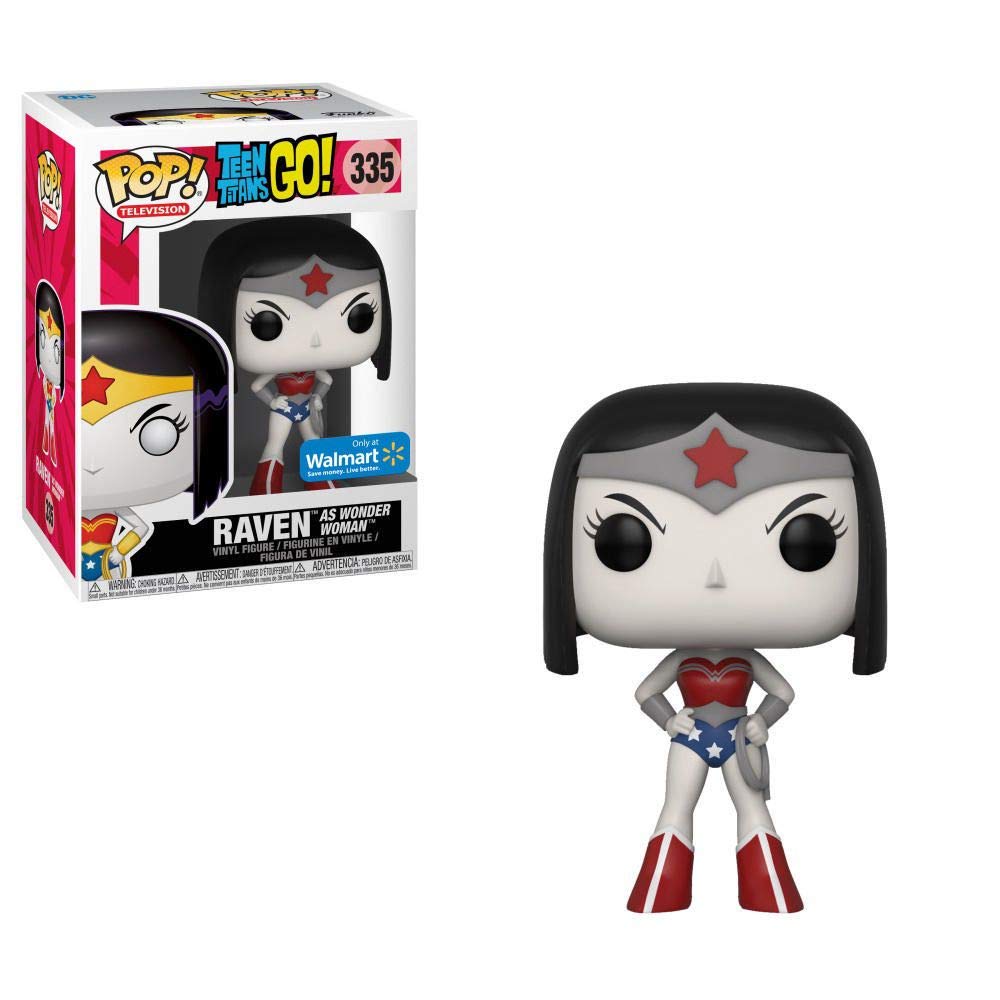 Funko Pop Vinyl Teen Titans Go Raven As Wonder Woman �ե����奢 335 ���� 9 cm 10080