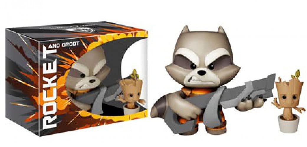 Funko Super Deluxe Vinyl: GOTG Rocket Raccoon アクションフィギュア