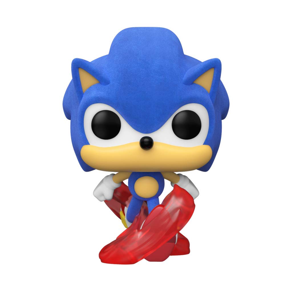 Funko Pop! Sonic The Hedgehog Classic Running Hedgehog Flocked 限定 #632