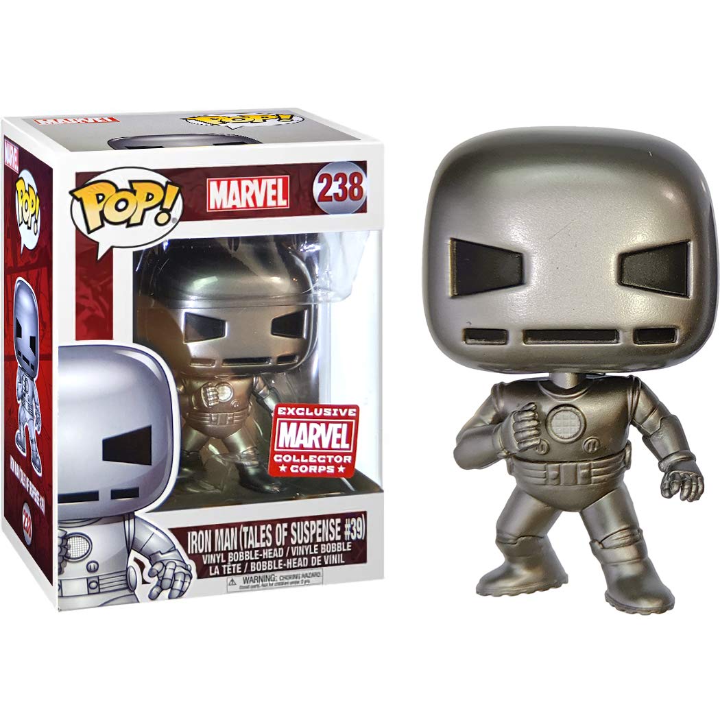 Funko Iron Man Tales of Suspense #39 Collector Corps Exc Pop ビニールフィギュア 20229 B