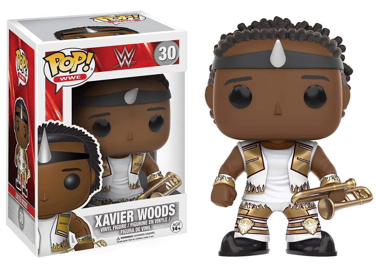 Funko POP WWE Xavier Woods アクションフィギュア