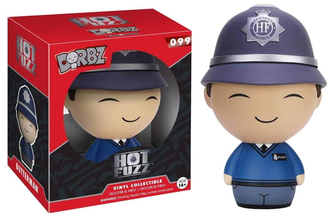 Funko Dorbz: Hot Fuzz Butterman アクションフィギュア