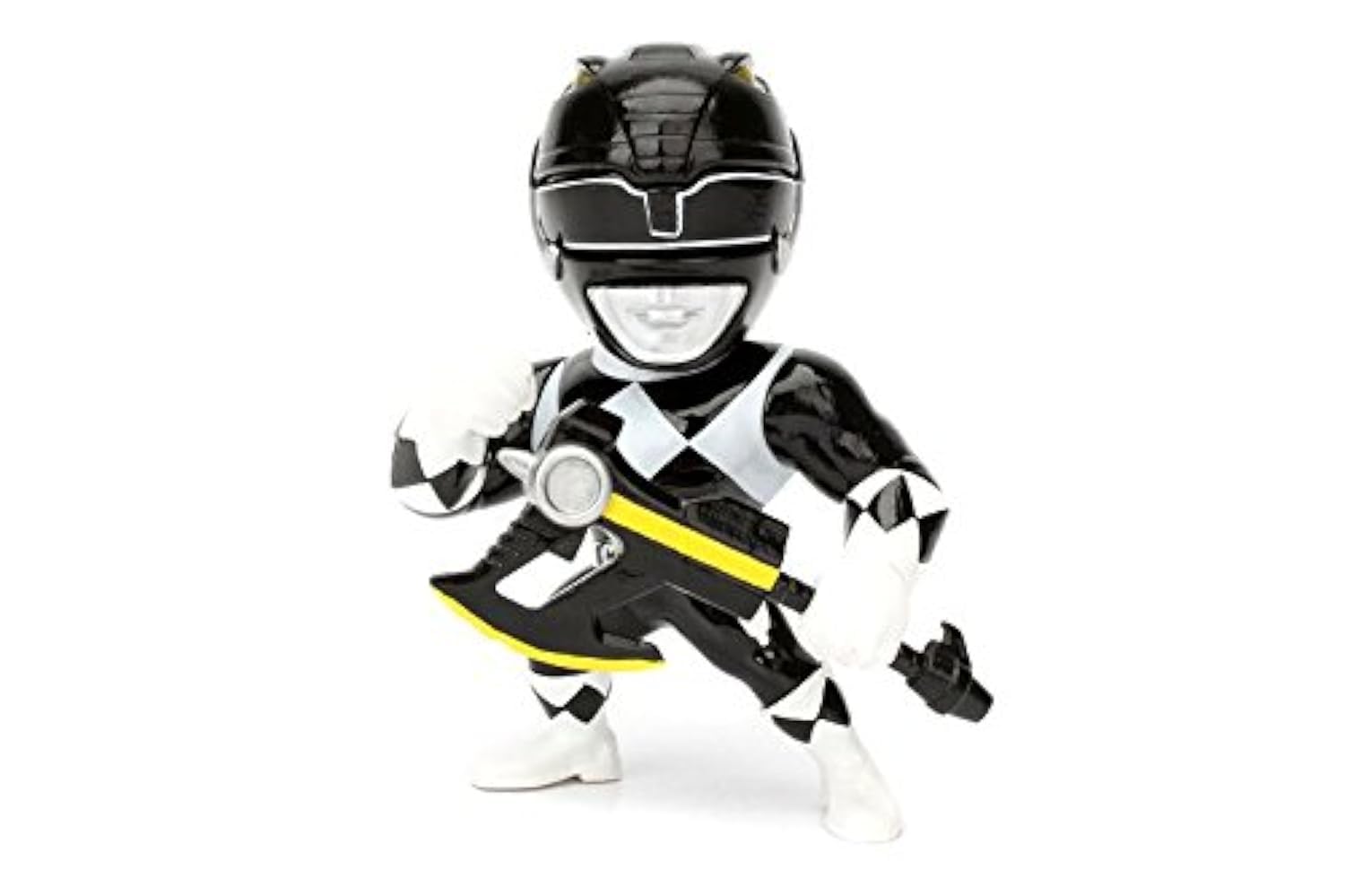 Jada Toys Metals Power Rangers 4インチ Classic Figure Black Ranger M401 トイフィギュア