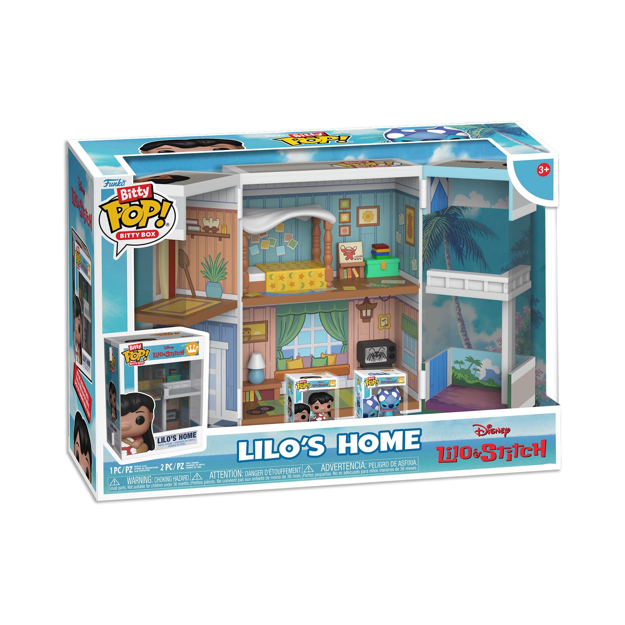 Funko Pop Bitty Boxes: Lilo and Stitch Lilo's Home コレクティブルビニールフィギュア カートゥーン..