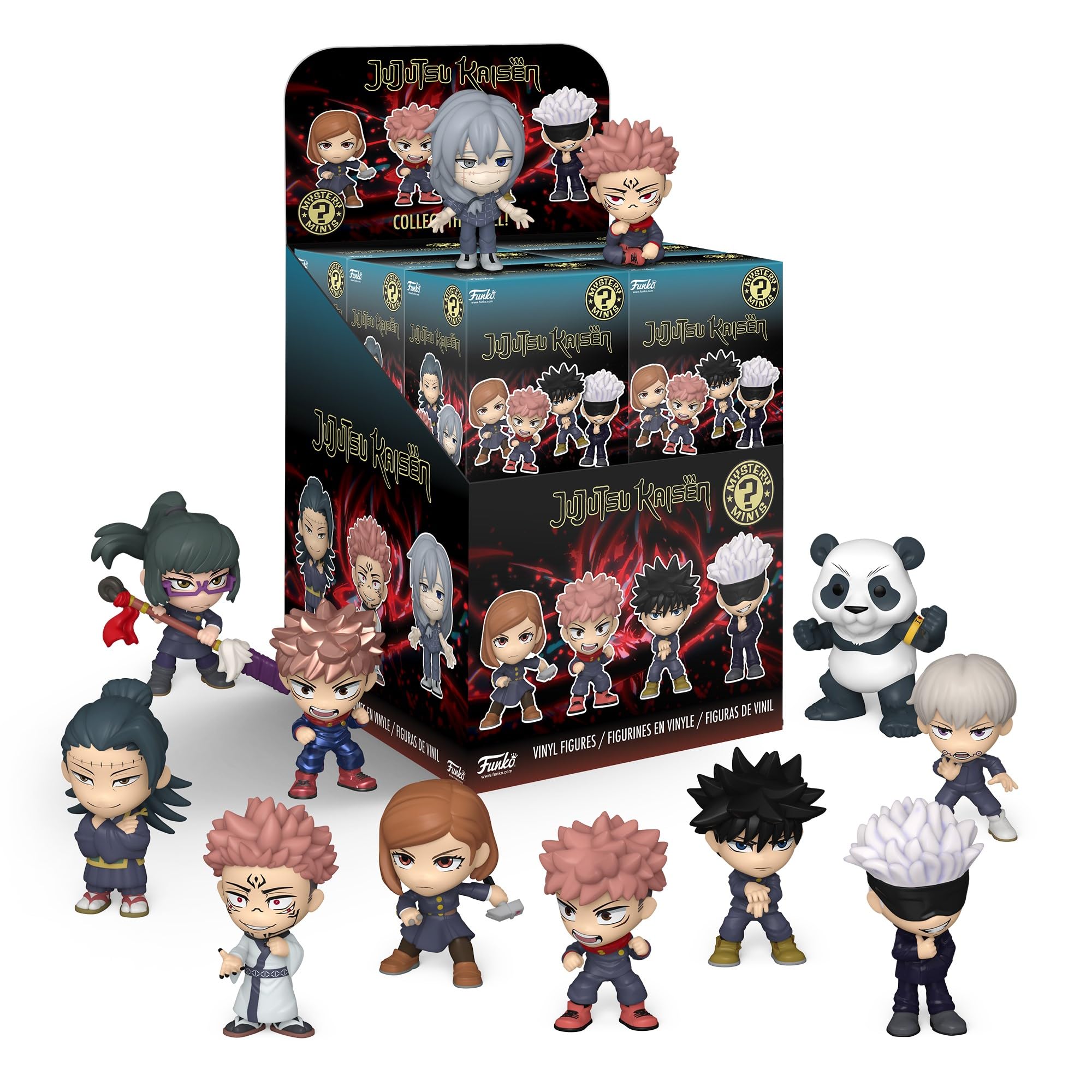 Funko Mystery Mini Jujutsu Kaisen 1 of 12 to Collect コレクティブルビニールフィギュア アニメファン向け ミニフィギュア コレクター用