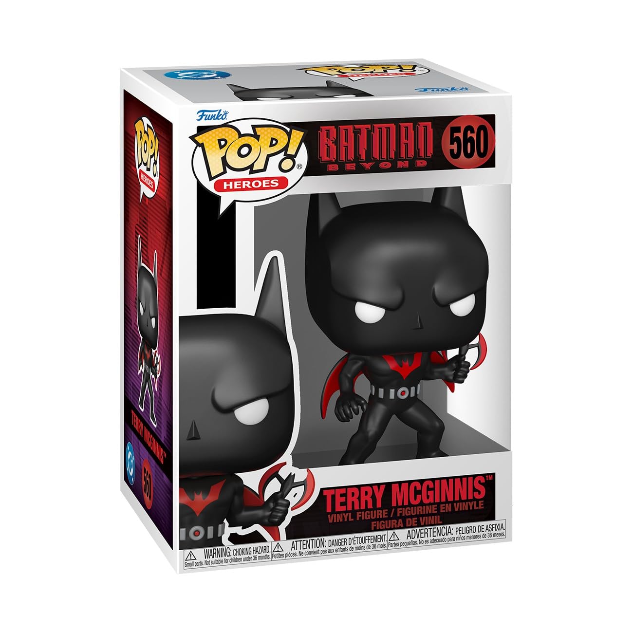 Funko Pop! Heroes: Batman Beyond Terry McGinnis 1/6 Odds for Rare Chase Variant DC Comics コレク..