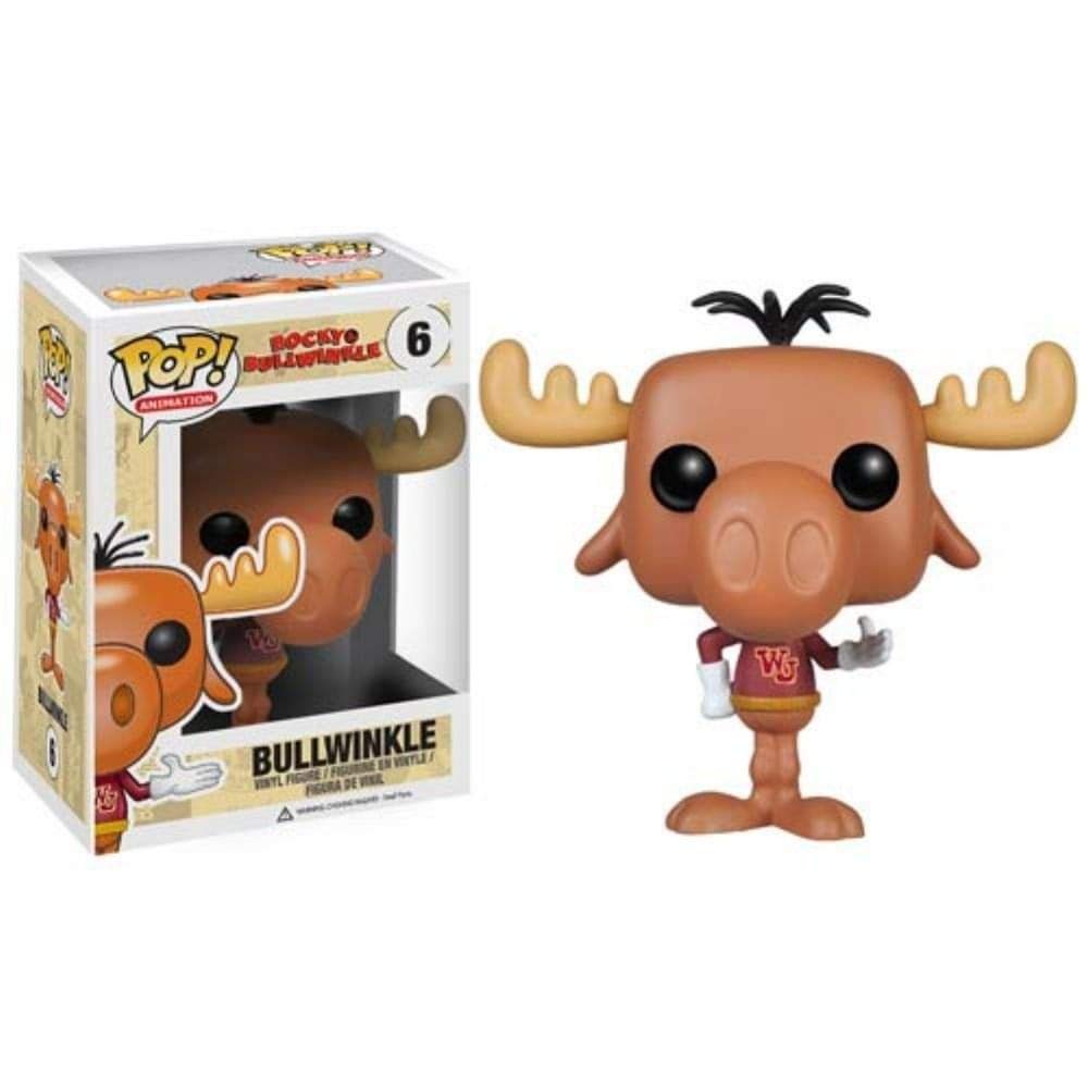 Funko POP TV: ロッキー&ブルウィンクル ブルウィンクル アクションフィギュア