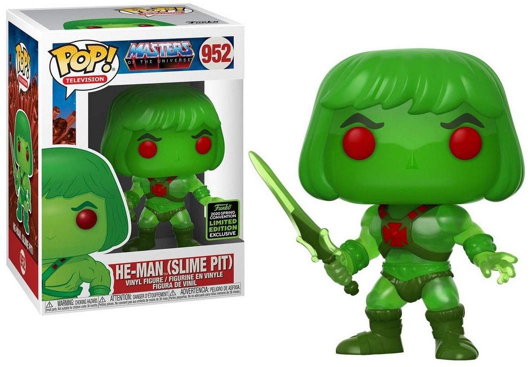 Funko Pop! マスターズ・オブ・ユニバース ヒーマン スライムピット 共有ステッカー 2020 ECCC限定