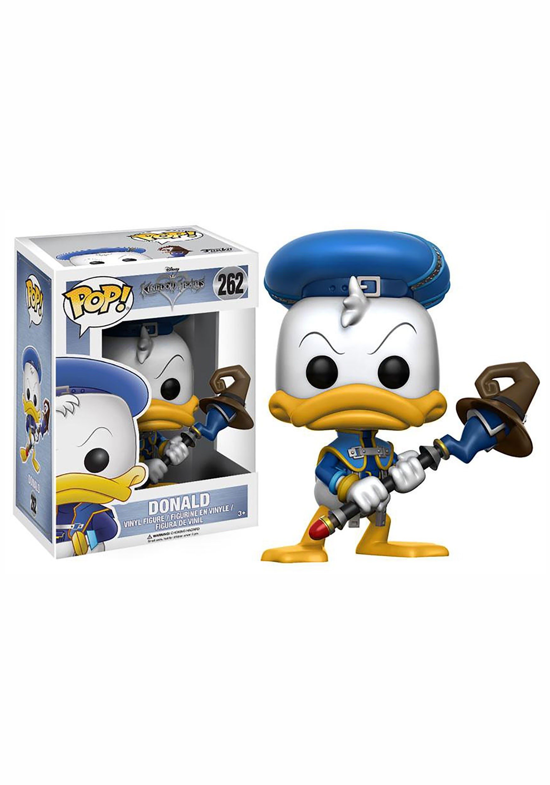 Funko POP Disney: キングダムハーツ ドナルド トイフィギュア