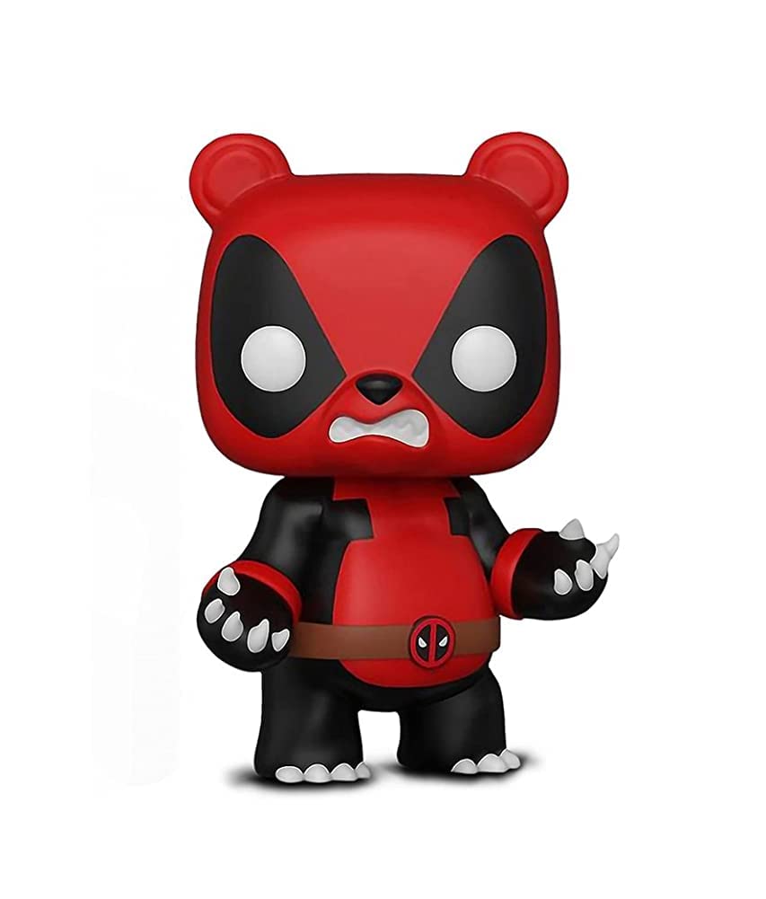 Funko Marvel デッドプール Pop! パンダプール ビニールボブルヘッド マルチ