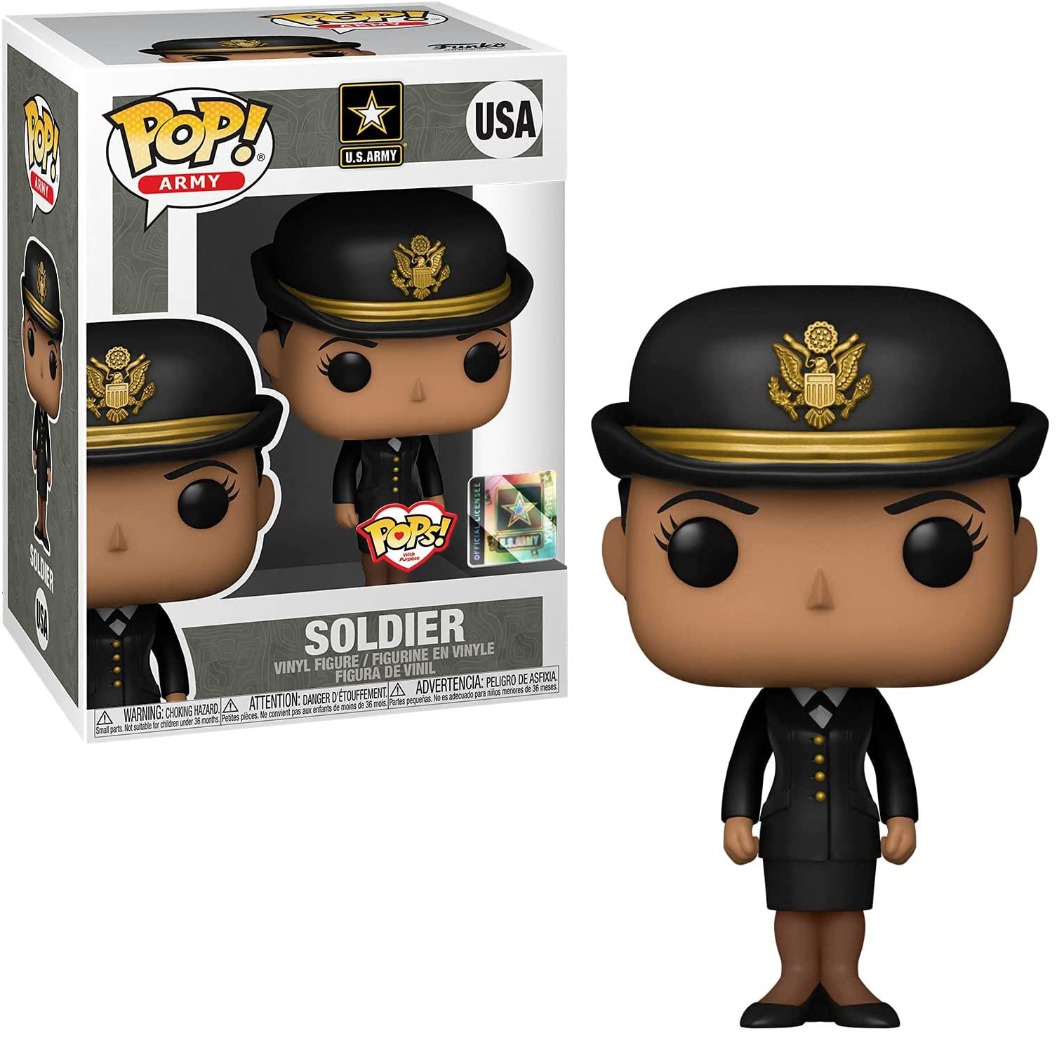 Funko Pop Pops with Purpose Military U.S. Army 女性兵士