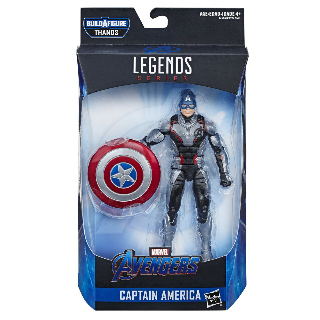 Basqueバスクのアベンジャーズ Hasbro Marvel レジェンドシリーズ エンドゲーム 6インチ キャプテンアメリカ MCU｜アングル3