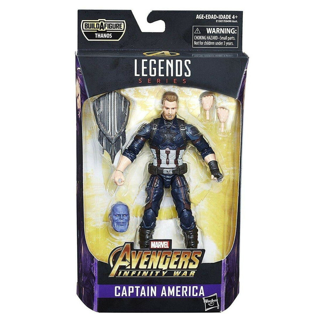 Marvel レジェンドシリーズ アベンジャーズ インフィニティウォー 6インチ キャプ...