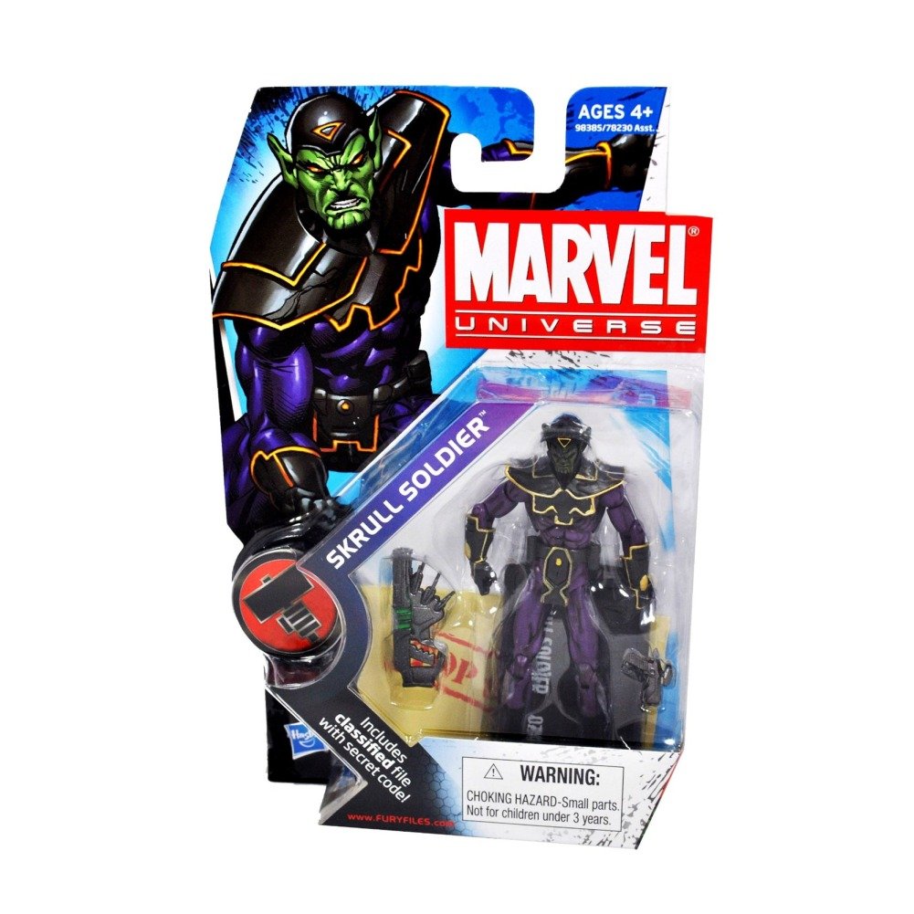 Marvel ユニバース 2009 シリーズ2 ハンマー 4インチ アクションフィギュア 24 スクルル ソルジャー