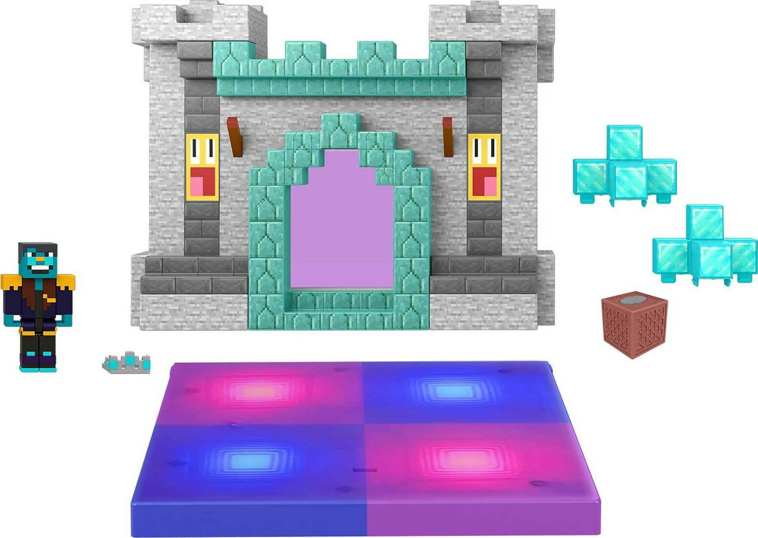 マテル Minecraft クリエイター シリーズ プレイセット Party Supreme’s Palace 光と音