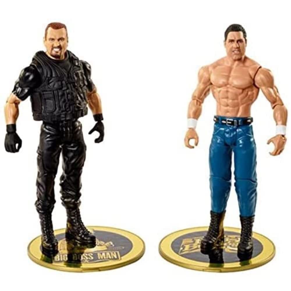 WWE MATTEL ブリティッシュ ブルドッグ vs ビッグ ボス マン チャンピオンシップ ショーダウン 2パック