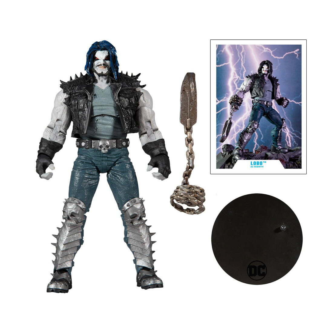 McFarlane Toys DC Multiverse Lobo アクションフィギュア DC Rebirth 18cm