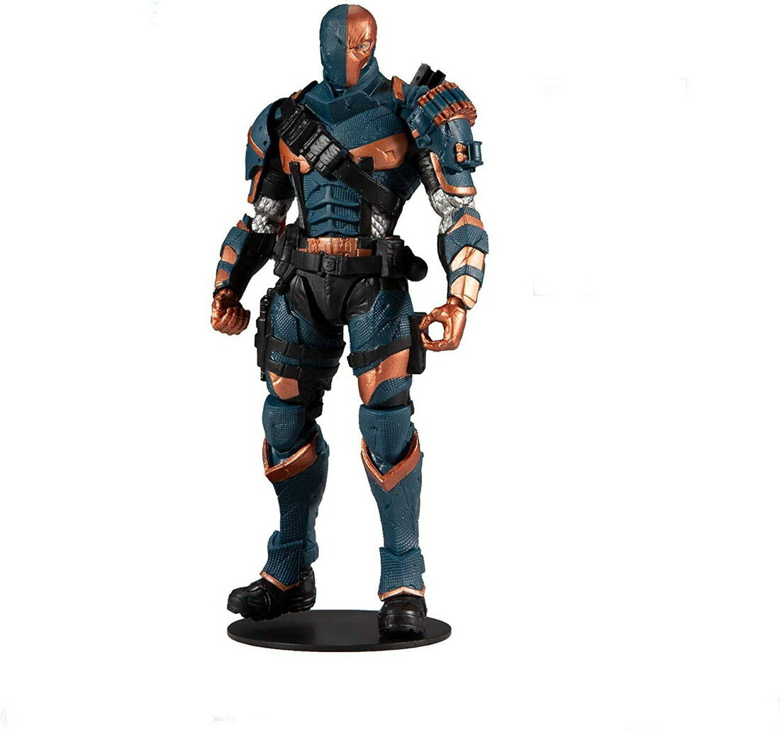 McFarlane Toys DC Multiverse デスストローク アクションフィギュア Batman: Arkham Originsモデル