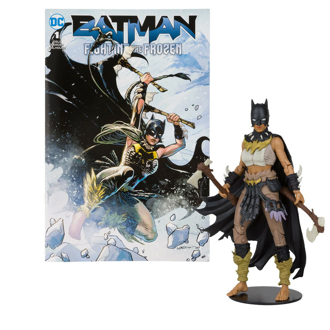 樂天商城 - McFarlane Toys DC Direct Batgirl アクションフィギュア 7インチサイズ コミック付き