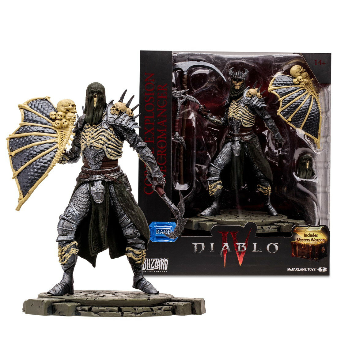 Rakuten - McFarlane Toys Diablo IV ネクロマンサー コープスエクスプロージョン フィギュア 1/12スケール