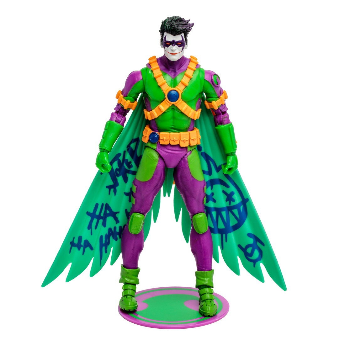 McFarlane Toys DC Multiverse Red Robin Jokerized Gold Label アクションフィギュア 18cm