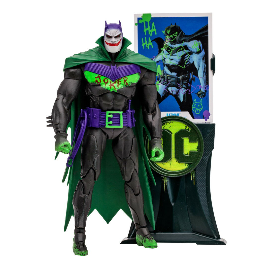 McFarlane Toys DC Multiverse Batman White Knight Jokerized アクションフィギュア 7インチ