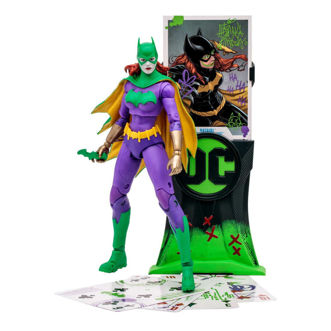 McFarlane DC Multiverse バットガール ジョーカーライズド フィギュア 18cm バットマン アメコミ