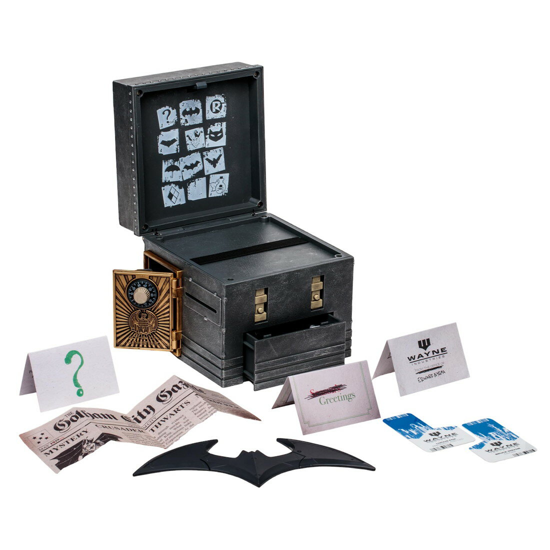 樂天商城 - McFarlane Toys The Riddler パズルボックス Detective Mode バットマン 謎解き 1/1バタラン付属