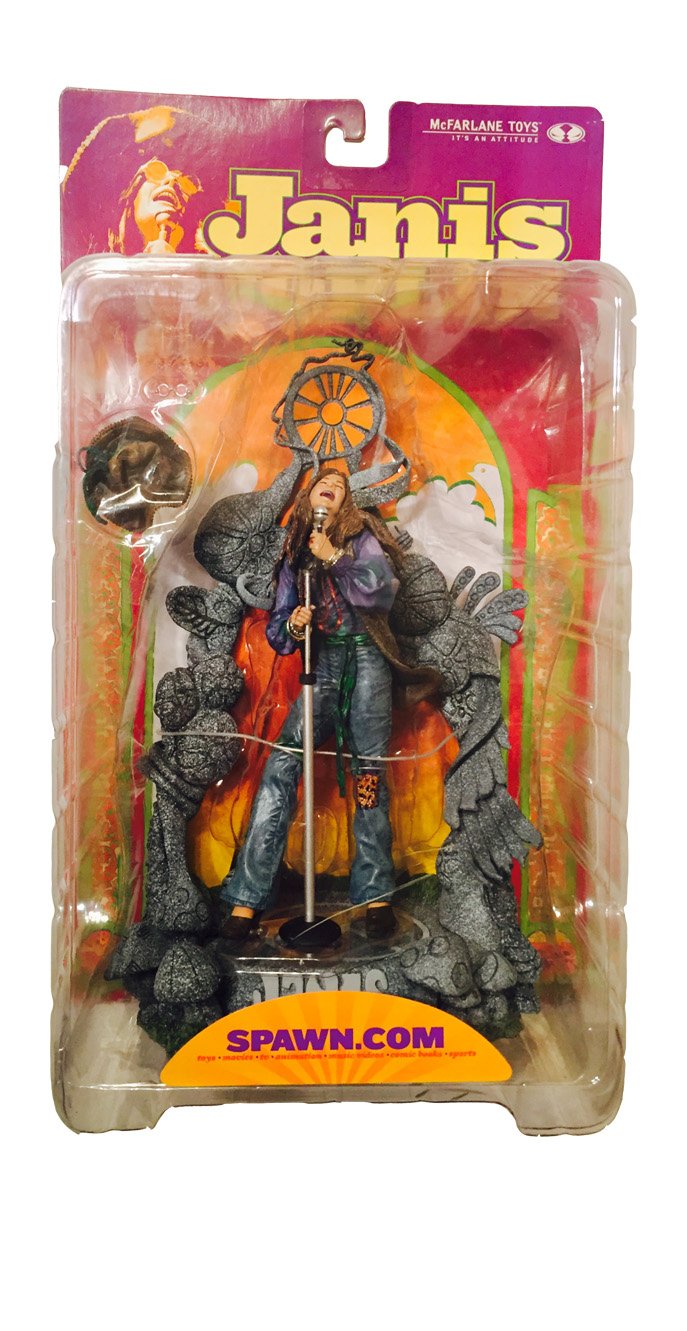 樂天商城 - McFarlane Janis Joplin アクションフィギュア マイクスタンド付属 音楽 フィギュア ロック