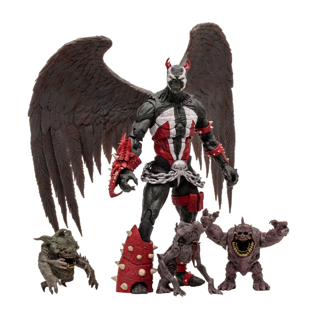Rakuten - McFarlane Toys Spawn キング・スポーン＆デーモン・ミニオンズ アクションフィギュア 7インチ