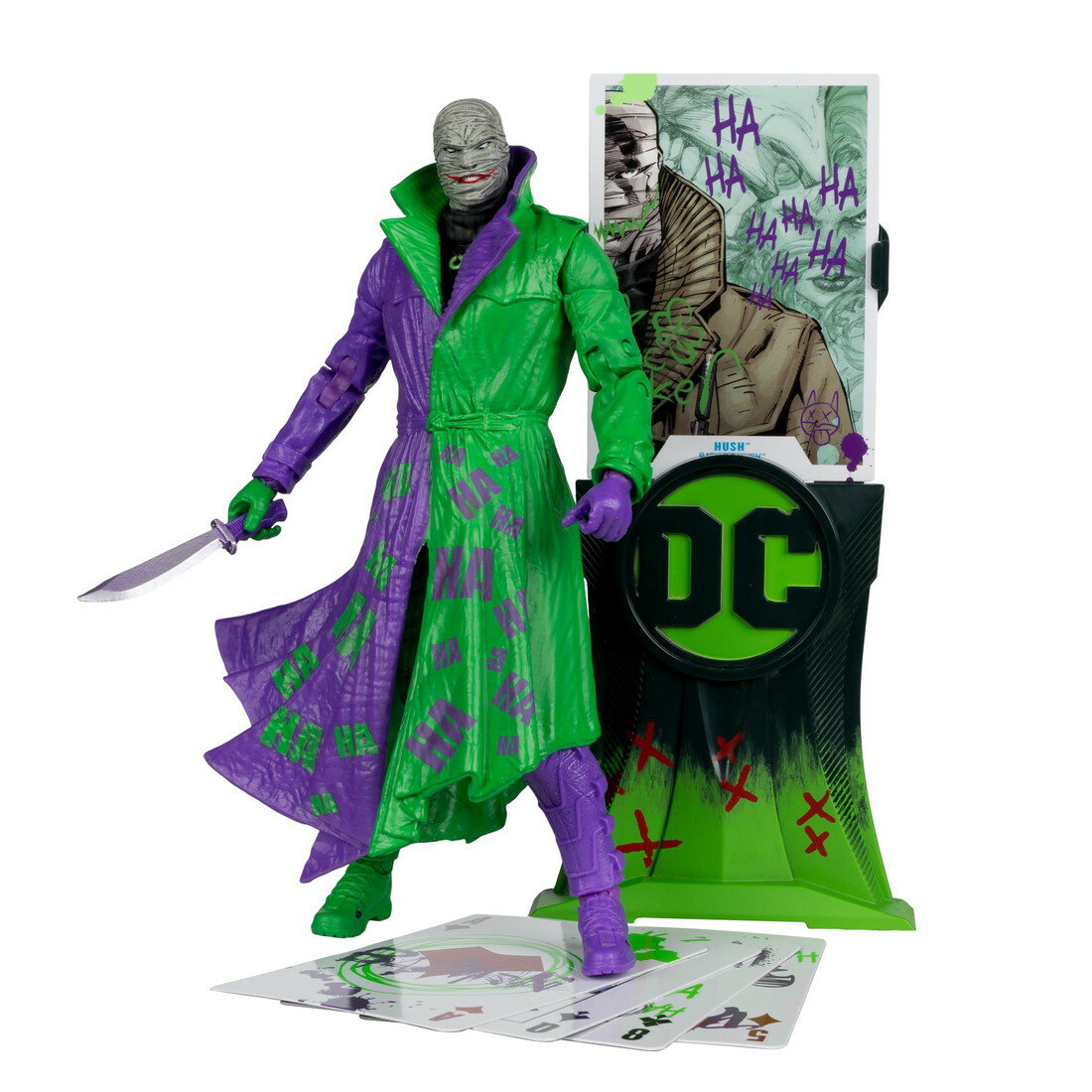 McFarlane DC Multiverse Hush Jokerized Gold Label アクションフィギュア 7インチ