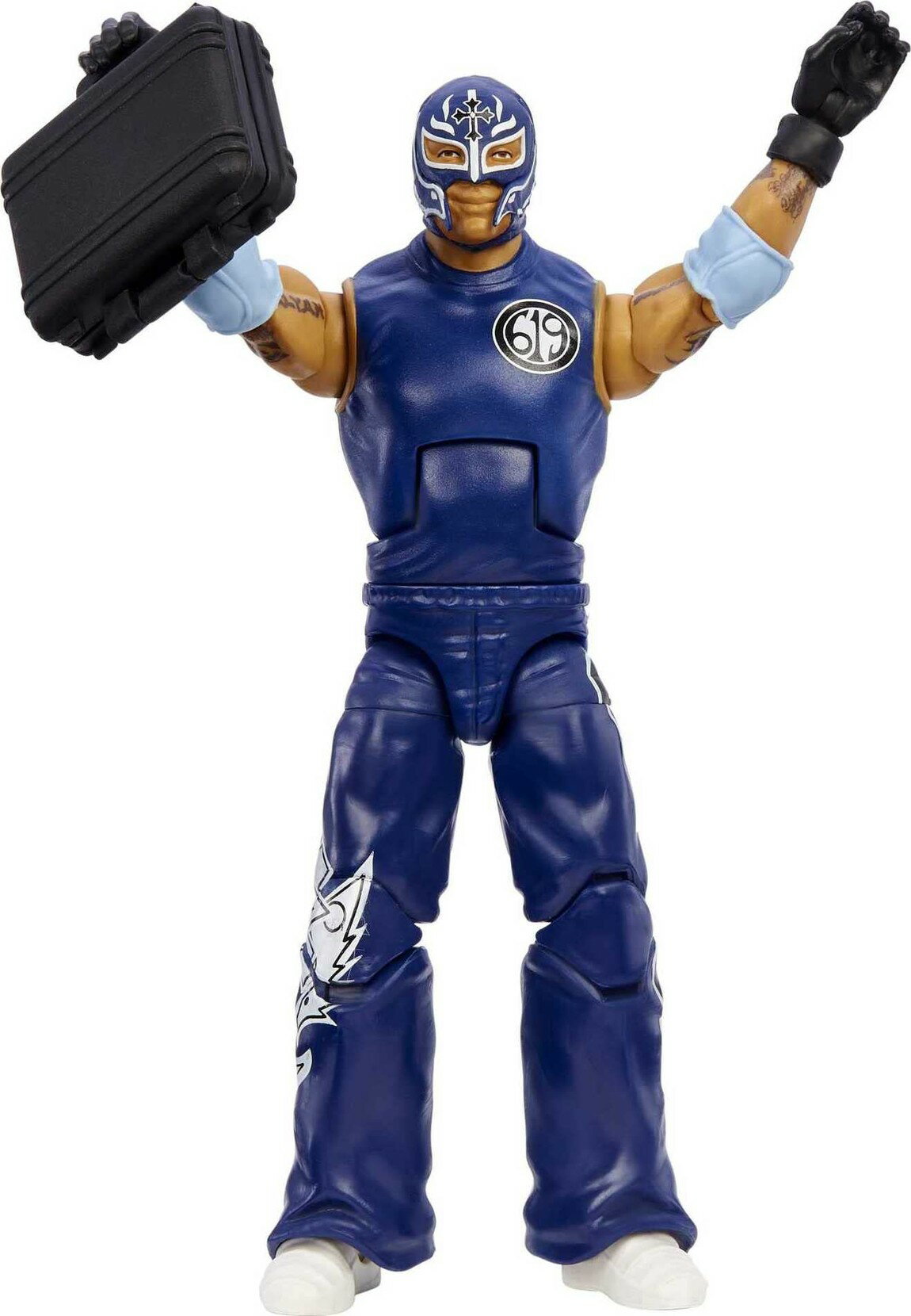 WWE サマースラム エリートコレクション レイ・ミステリオ アクションフィギュア ビルド・ア・フィギュアパーツ付属