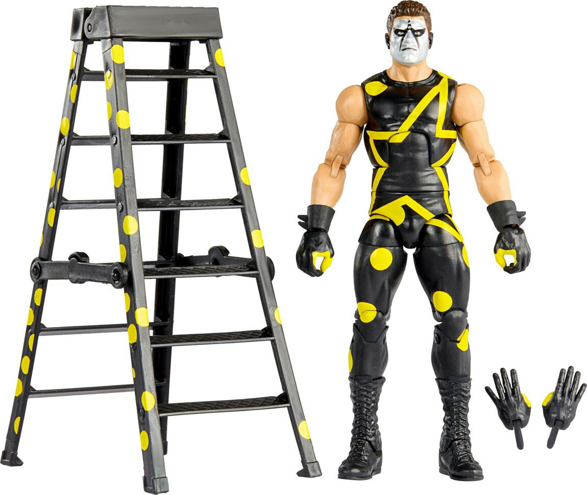 WWE エリートコレクション スターダスト アクションフィギュア 可動 TrueFX 付属品付き